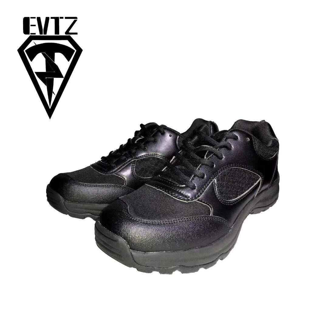 EVTZ New Wear Wear Lacing Universal Combat Training Shoes Black Low Bunch Spring Summer Autumn Breathable Commuter Shoes Running Training Shoes