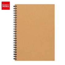 QiXin (COMIX) notebook sub-coil book a5 60 pieces business notebook office supplies b5 notebook diary exercise book kraft paper