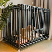 Dog cage large dog extra large and bold outdoor reinforced husky Golden Labrador stainless steel German herding