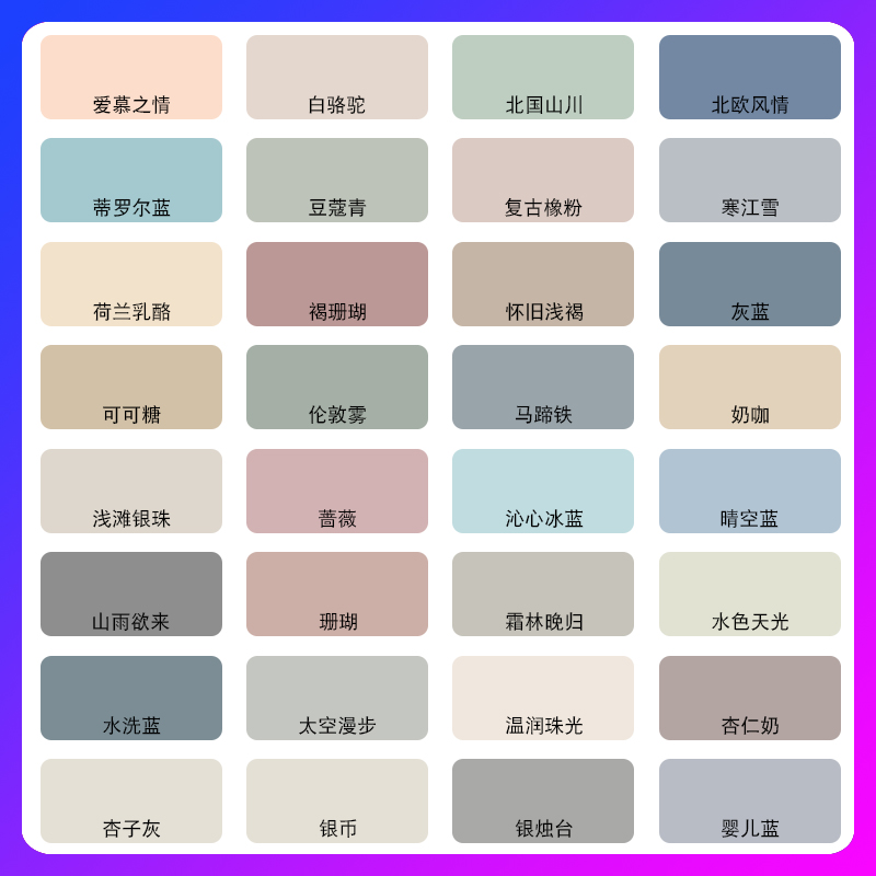 Custom Color Sizing Computer Mesh Red Milk Gel Lacquer Toning Home Interior Wall Color Sperm Milk Café Wall Lacquer Toner Space Stroll-Taobao