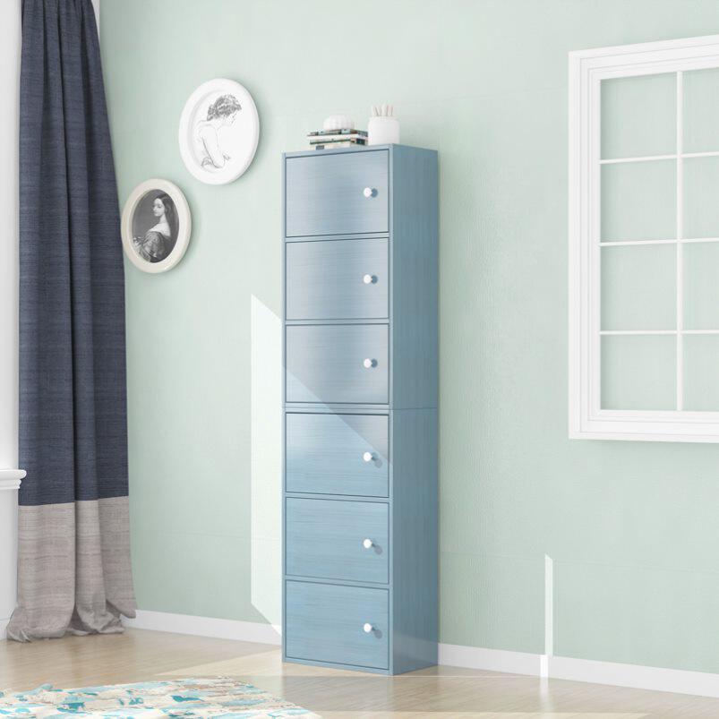 Drawer cabinet narrow light luxury net red five-drawer chest Nordic style drawer storage cabinet multi-layer drawer storage cabinet solid wood