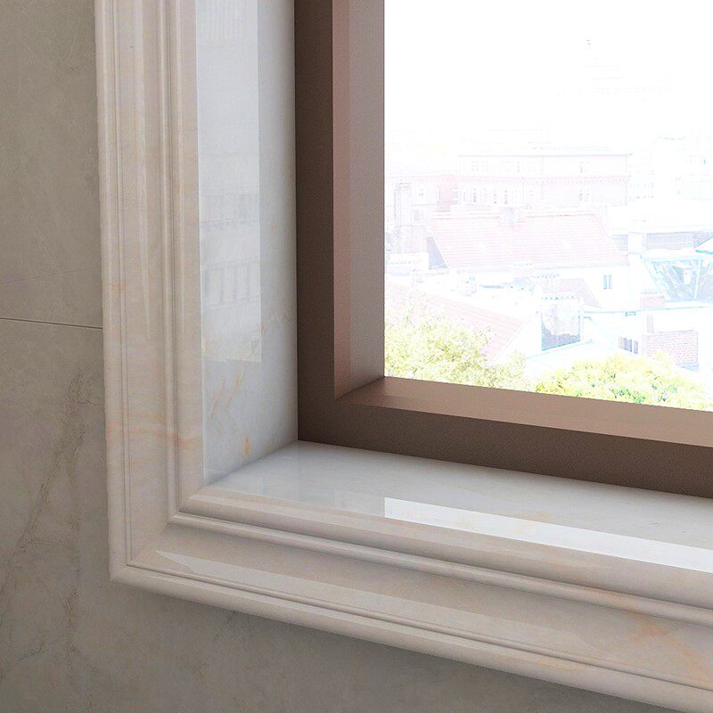 Window sill bag border self-adhesive marble bag edge sticker frame set window frame self-adhesive bag window window tile line ㊣