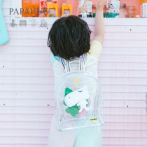 PAPAHUG|Children baby girl girl girl Boy Kindergarten school bag Cartoon cute jelly backpack