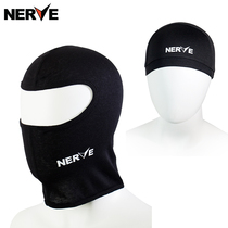 NERVE Motorcycle Headgear Mask Sweat Hat Protective Head Hood Helmet Inner Lining Protect Face Windproof Dust Resistant Four Seasons Summer Season