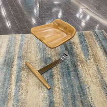 Original tractor chair office chair Z shaped chair retro solid wood dining chair Makeup Chair Bar Chair Living-room Art Chair