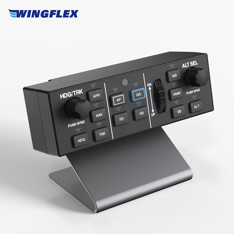 Wingflex Digital Autopilot Panel Computer-Based Flight Simulation Digital Autopilot Panel Wingflex Digital Autopilot Panel Computer-Based Flight Simulation Digital Autopilot Panel