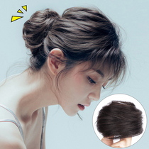Ball head Hairband wig flower bud lazy hair artifact cute fluffy ancient style hair hair wig package fake ball