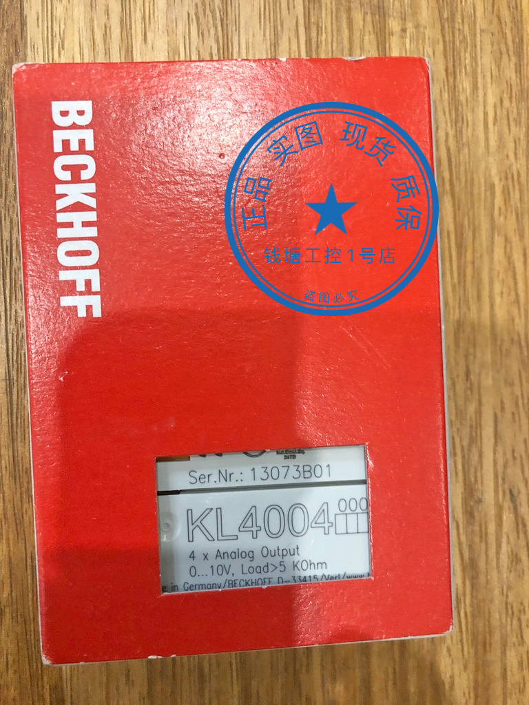 Ultra low prices KL4004 New German times Foo BECKHOFF Terminal module Spot
