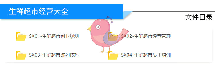 生鲜超市-经营管理-员工职责-陈列资料_财神笔记