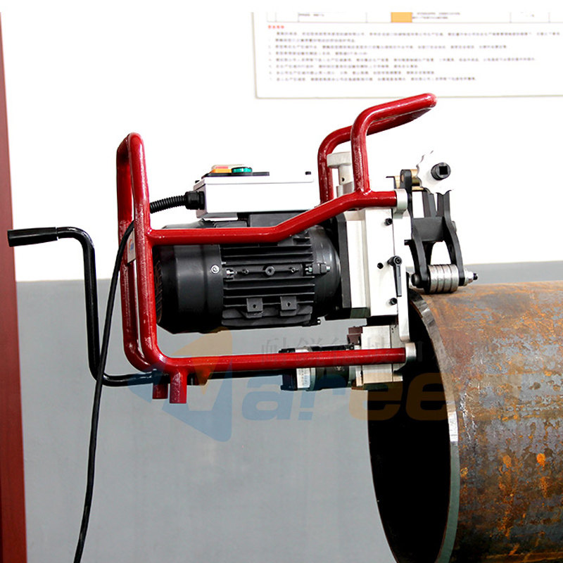 Sharp-resistant uncapped slop machine electric pipe steel sheet flat tube sheet milling machine automatic round tube chamfering machine New products-Taobao