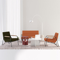 St Aud Office Sofa Coffee Simple Designer Style Combination Sofa Triple Hospitality Office Sofa