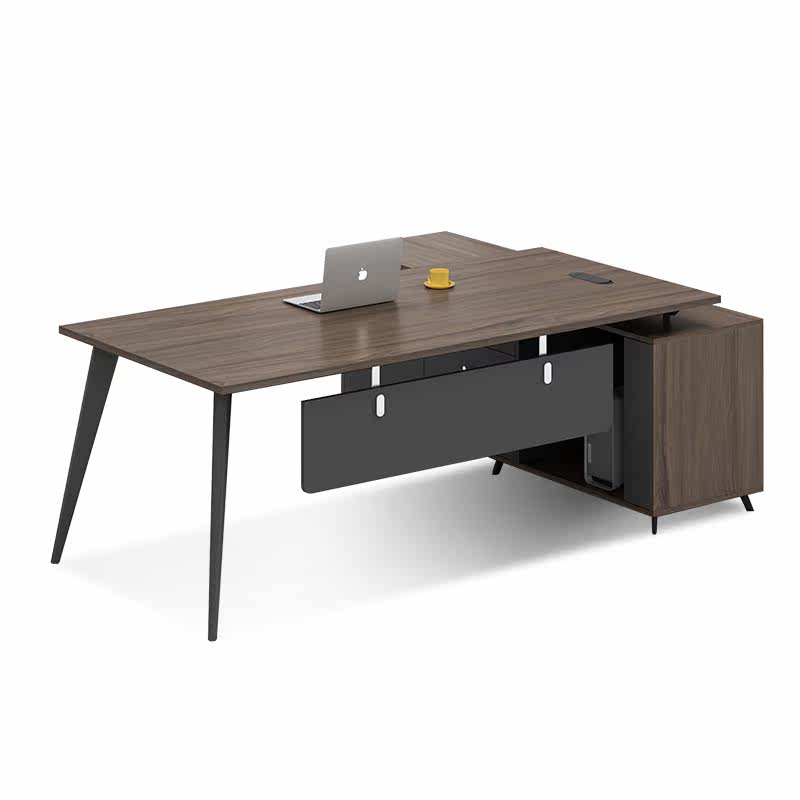 St. Aode boss desk modern minimalist table and chair combination new Chinese style executive desk single desk office furniture