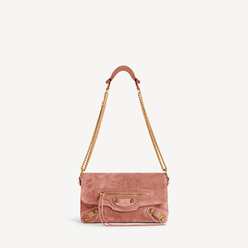 [Exclusive Interest-Free Offer] Balenciaga 26 Winter New Product Le City Chain Clutch Bag