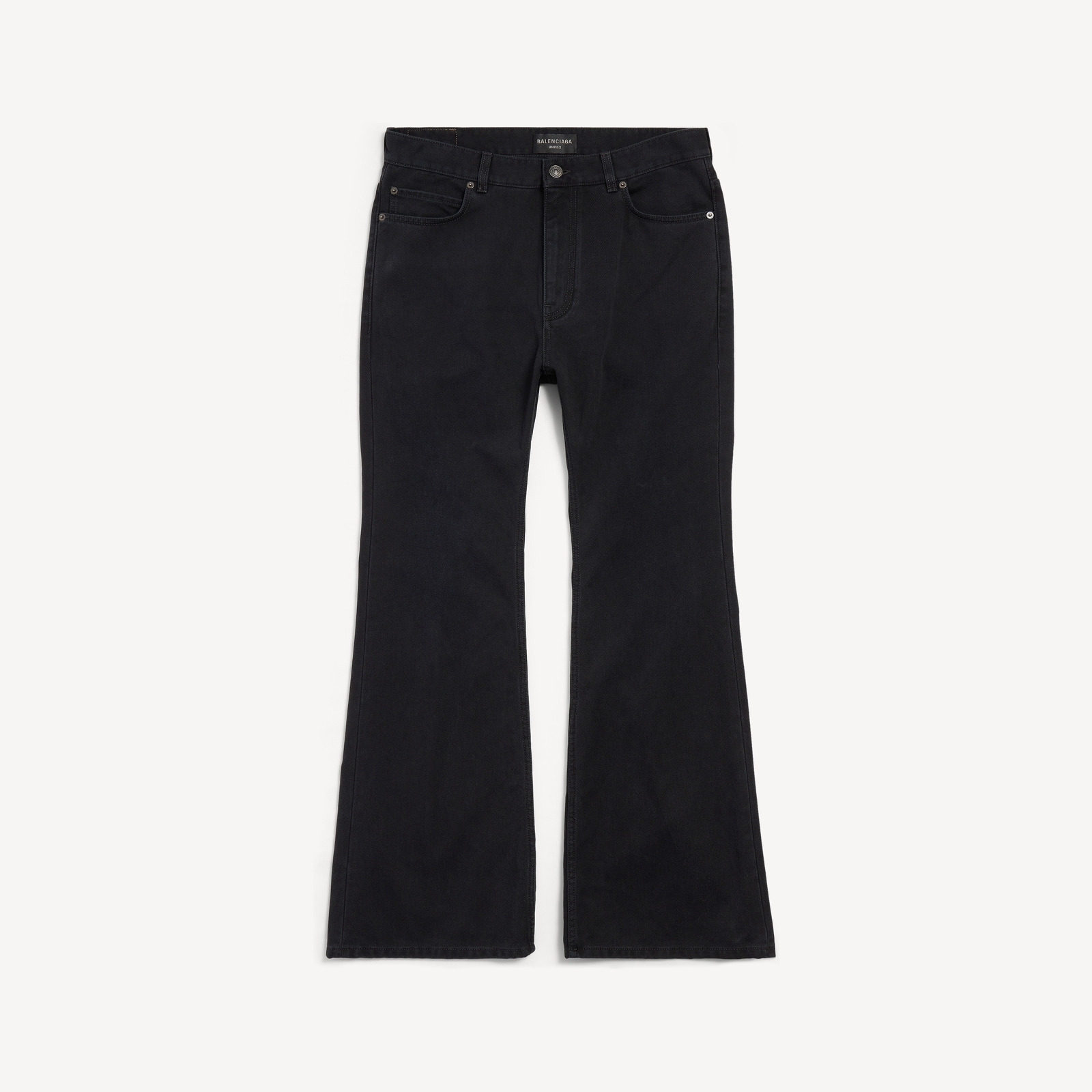 BALENCIAGA Мужские расклешенные брюки-джинсы Balenciaga CORE DENIM от Balenciaga Изображение 1
