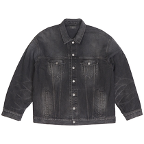 BALENCIAGA巴黎世家BALENCIAGA LOGO男士牛仔外套