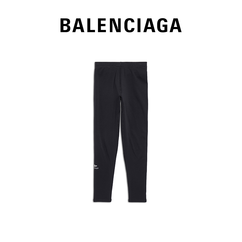 BALenciaga Paris Shijia 24 springtime SKIWEAR-3B SPORTS ICON Tight Leg Pants-Taobao