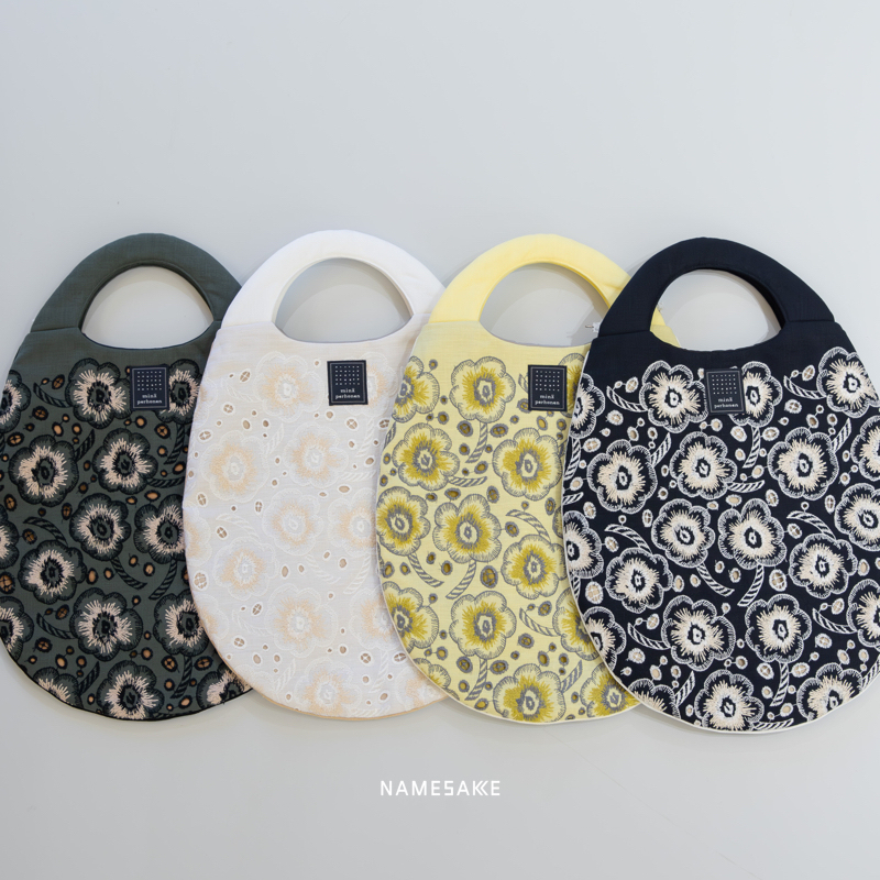 In Stock Mina Perhonen Classic Embroidered Egg Bag Handbag, Multiple Styles, Ss26 Spring/Summer New Collection, Akira Minagawa