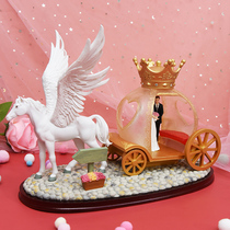 Wedding Wedding House Dream Carriage Swing Piece Anniversary Sending Brother-In-Law Wedding Gifts Wedding Gifts New Wedding Gifts To New Wedding Gifts