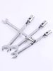 Movable Headband Dual-Purpose Wrench 8-22mm Set Wrench Socket Opening Plum Blossom Wrench Auto Repair Tool