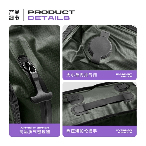 Вакуумная сумка-органайзер для путешествий, пуховик, водонепроницаемый вместительный и большой чемодан, одеяло, сумка для хранения