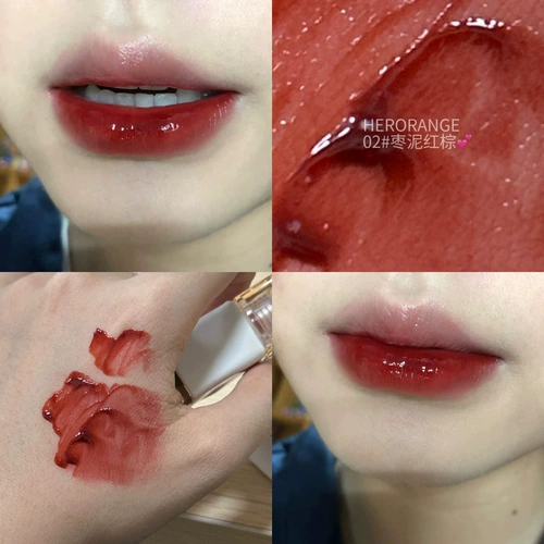 Демисезонная питательная нюдовая помада, зеркальный эффект, не выцветает