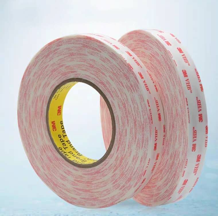 3m tape 3M4920 white bottom red letter white glue VHB foam glue 0 4 thick can be cut at any width