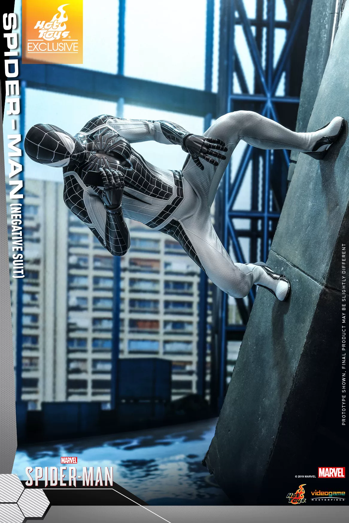 Новая сумка со спотом SF HOTTOYS HT VGM36 Гейм версия Marvel Negative Space Battlefit Spider-Man