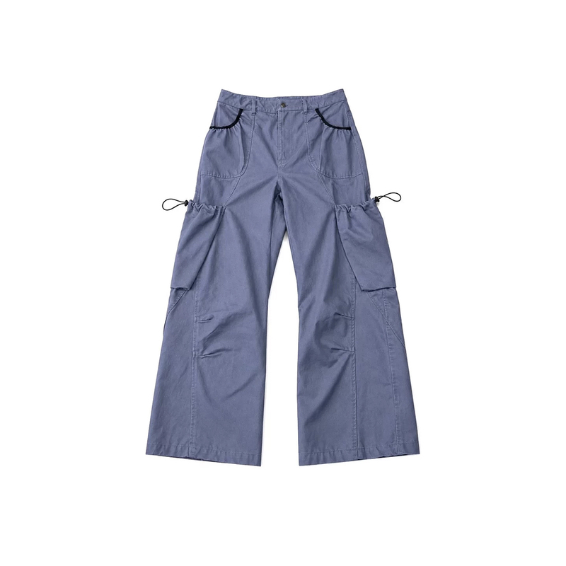 Plus No Logo【Ooo｜Second Anniversary Limited Edition】Scimitar Gardener Pants French Work Pants Multi-Pocket Cargo Pants