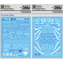 DL] Large forest PG 1:60 Exia GN-001 can angels up to (attached terrace water patch) special water sticker