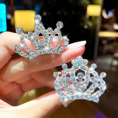 【2件】韩国儿童公主皇冠插梳头饰