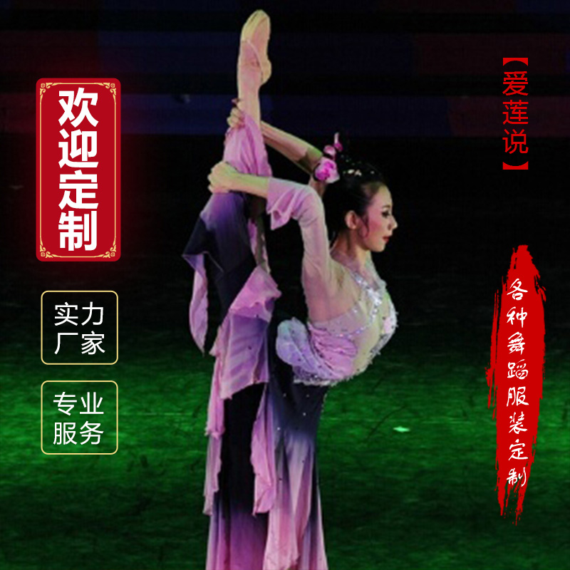 Classical solo costume woman Elaine said dance performances entertainment stage performance performance personally customized