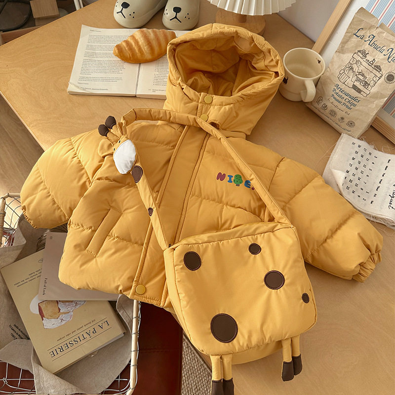 【在庫あり】子供用ダウンジャケット 2025年冬新作 男の子用ダウンジャケット 新国家規格 90%ホワイトダックダウンジャケット