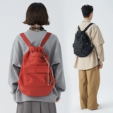 VAOPER Вместительная и большая летняя красная сумка через плечо, альпинистский спортивный школьный рюкзак для путешествий, на шнурках