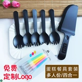 Одноразовая посуда, пластиковый одноразовый комплект, бумажная тарелка