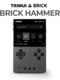 Портативная мини-игровая консоль Blowmi TRIMUI BRICK Metal Edition 2025 (новая, вертикальная, карманная)