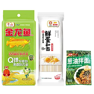 【金龙鱼】大米500g+面200g+调料