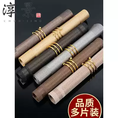 Table mat European high-end luxury table mat small plate mat light luxury heat insulation mat Net red table mat cloth fabric