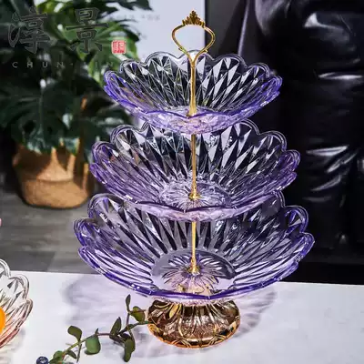 High-value fruit plate creative personality fashion candy plate front-end fruit plate dried fruit plate high-grade