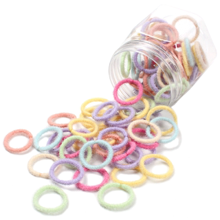 Children's hair tie small rubber band that doesn't hurt baby's hair