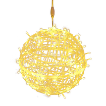 Blue Colored Lights Flashing Lights full of Star lights Outdoor waterproof Landscape hanging tree Spherical Tree Light Rattan lamp Decorative Lights