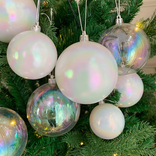 Красочный пузырь цвет прозрачный Swanlace красивый градиент красочный рождественский украшение молоко белое жемчужное свет