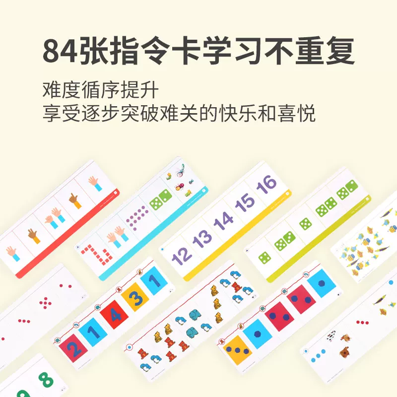 Digital intellectual treasure chest for teaching maths for training, cognitive teaching aids for kindergarten