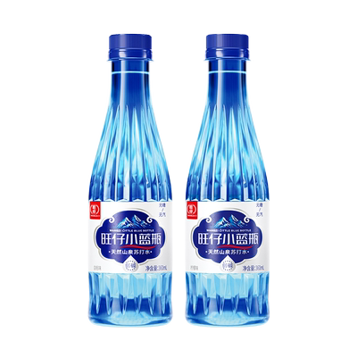 旺仔天然山泉苏打水360ml*12瓶