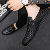 Winter Breathable Loafers for Men, Slip-On British Casual Leather Shoes, Soft-Soled Versatile Loafers for Young People
