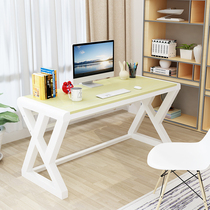 Computer table desktop table home bedroom simple modern special-shaped wrought iron learning table game gaming table can be customized