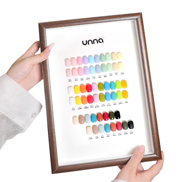 UNNA summer fruit series 28-color nail polish resin raw material