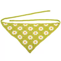 Фруктовый зеленый [маленький шарф треугольника диази]