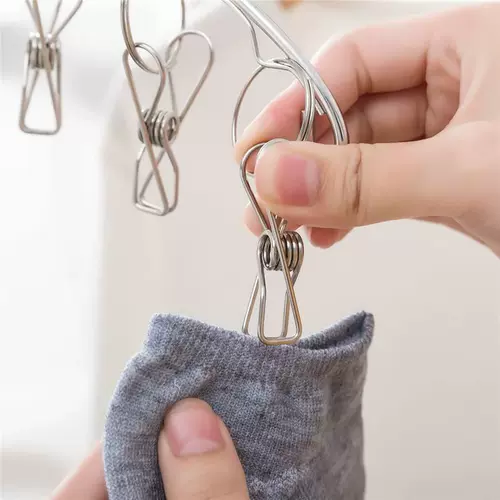 Носки, система хранения, полотенце, ветрозащитная изогнутая вешалка из нержавеющей стали