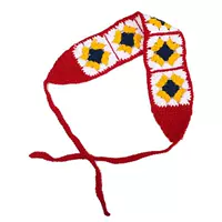 Желтая этническая повязка на голову, этнический стиль