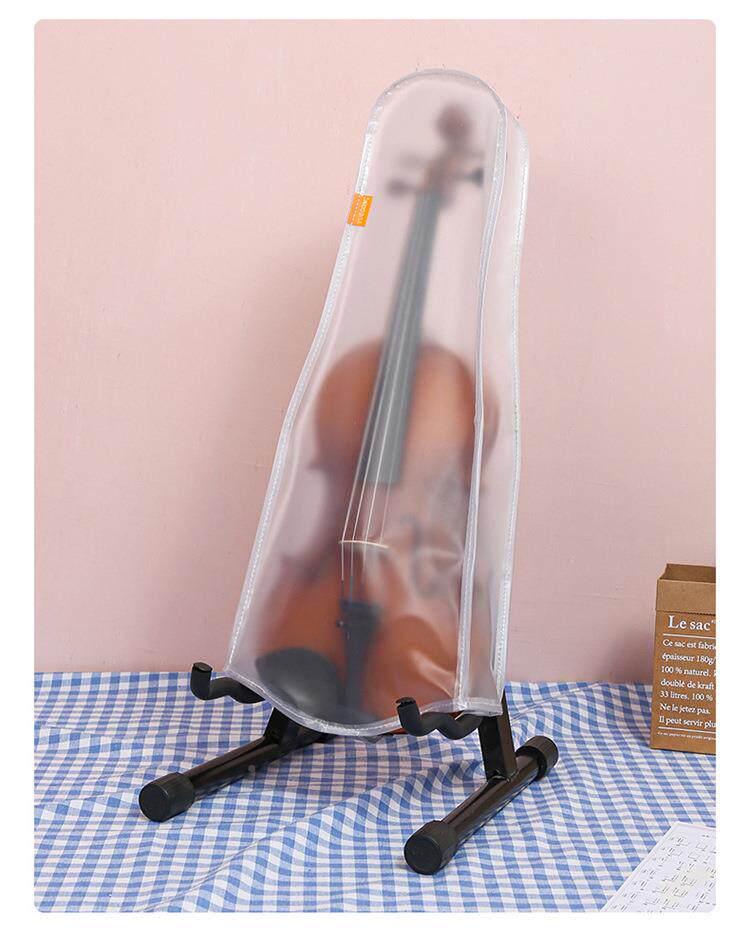 Чехол на фортепиано 透明磨砂大提琴罩小提琴防尘罩琴披防水家居罩防灰乐器套袋子定